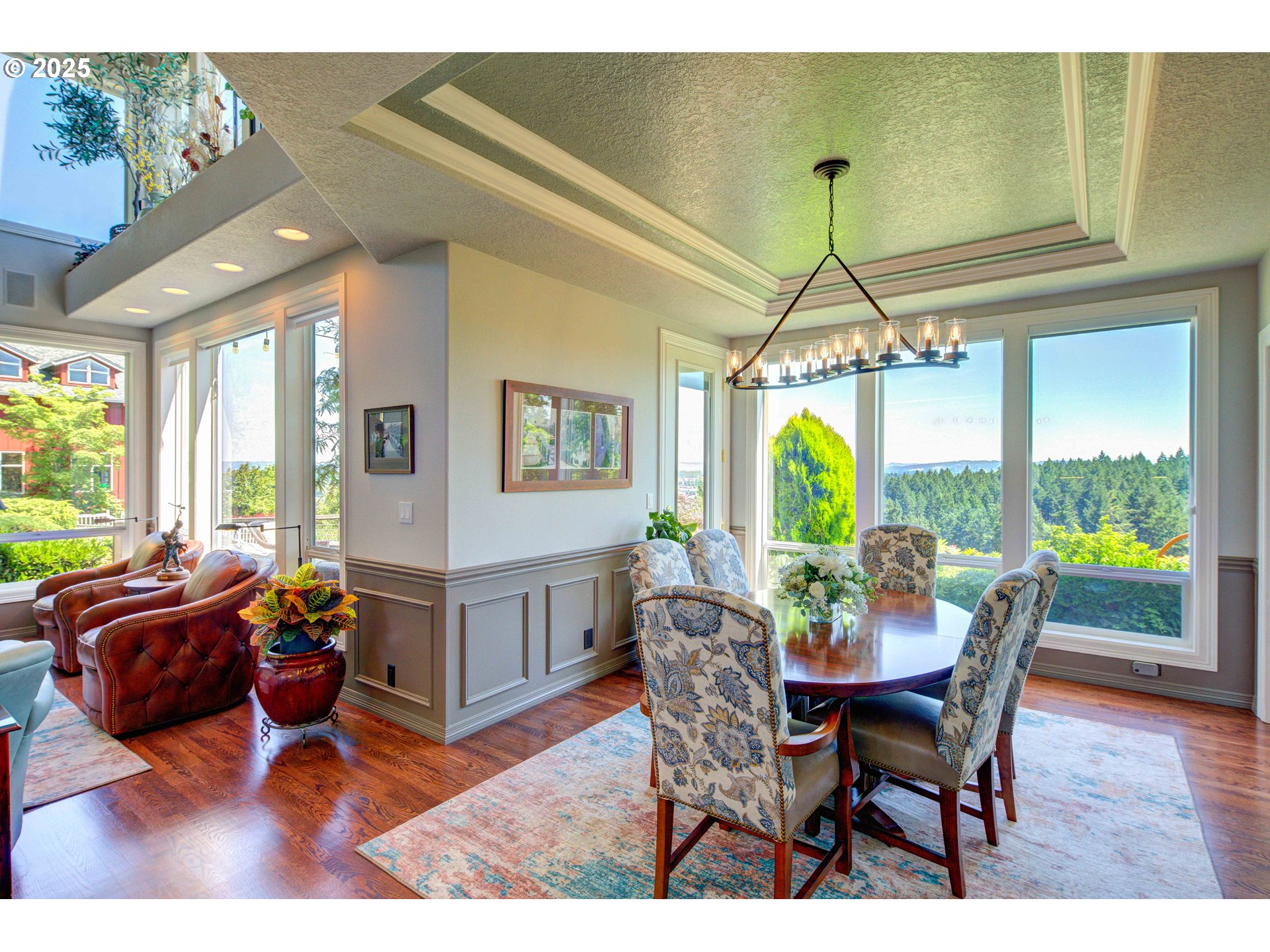 33620 Southwest Firdale Road Cornelius, OR 97123 - Photo 20 of 40 a view of a dining room with furniture window and outside view