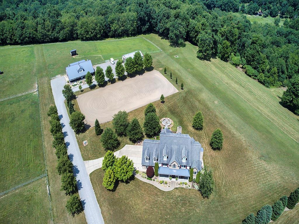 245 Reibold Road Renfrew, PA 16053 - Photo 2 of 25 an aerial view of a house with yard swimming pool and outdoor seating
