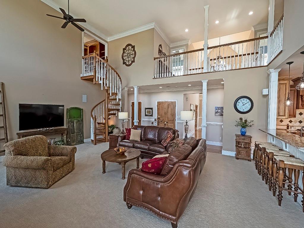 245 Reibold Road Renfrew, PA 16053 - Photo 7 of 25 a living room with furniture and a flat screen tv