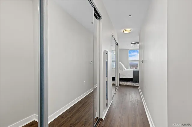 a view of a bathroom from the hallway