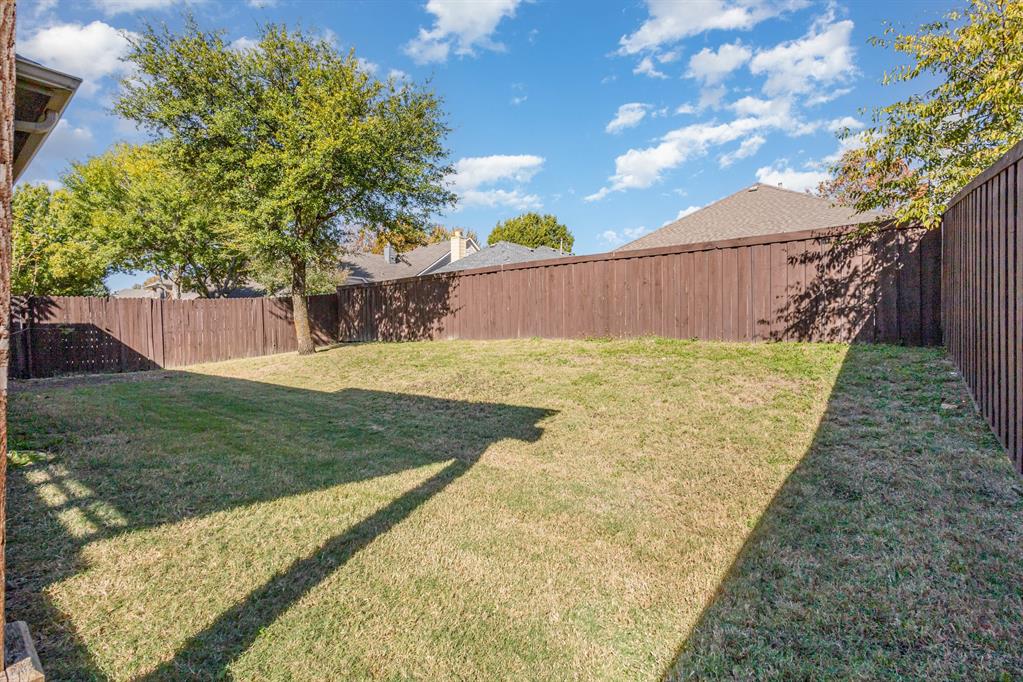 9732 Hedge Bell Drive McKinney, TX 75072 - Photo 24 of 24 a view of a backyard