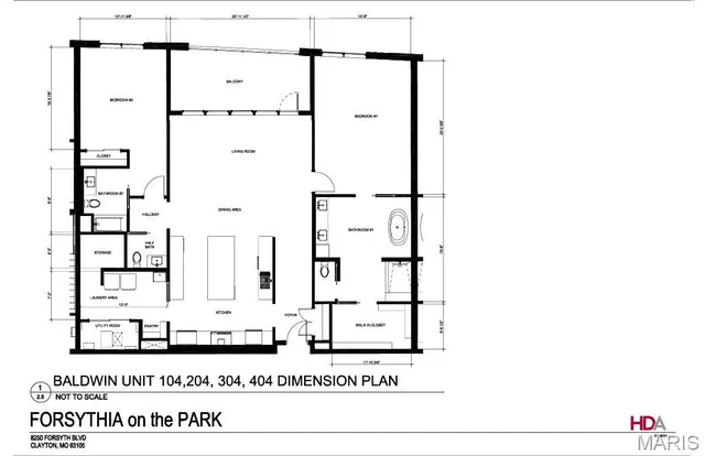 $1,324,680 | 8250 Forsyth Boulevard, Unit 104, Clayton, MO 63105