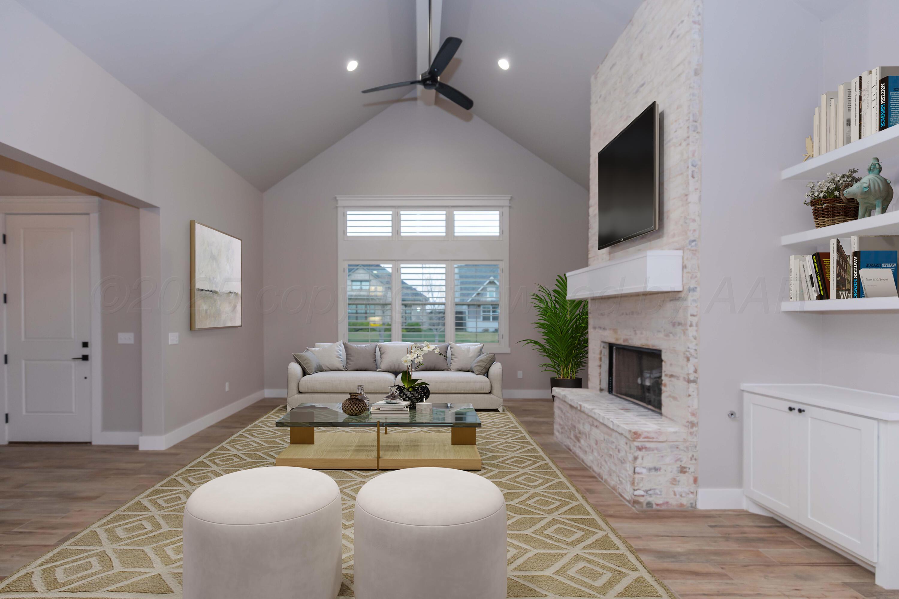 6206 Foley Square Street Amarillo, TX 79119 - Photo 6 of 73 Living Room - Virtually staged