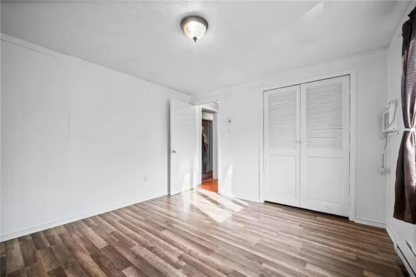 wooden floor in an empty room