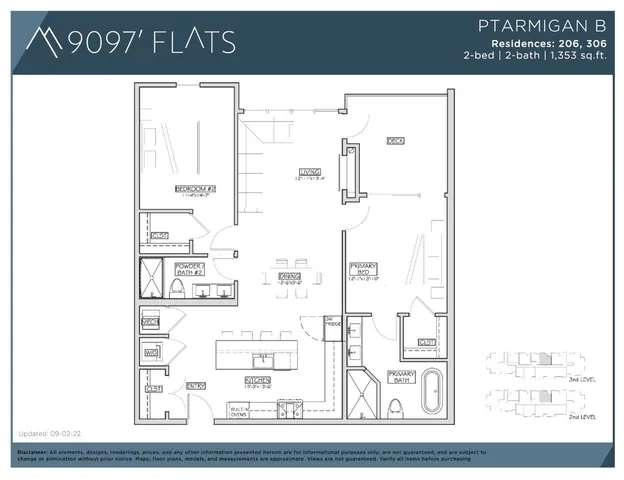 $1,774,350 | 80 West Main Street, Unit 206, Frisco, CO 80443