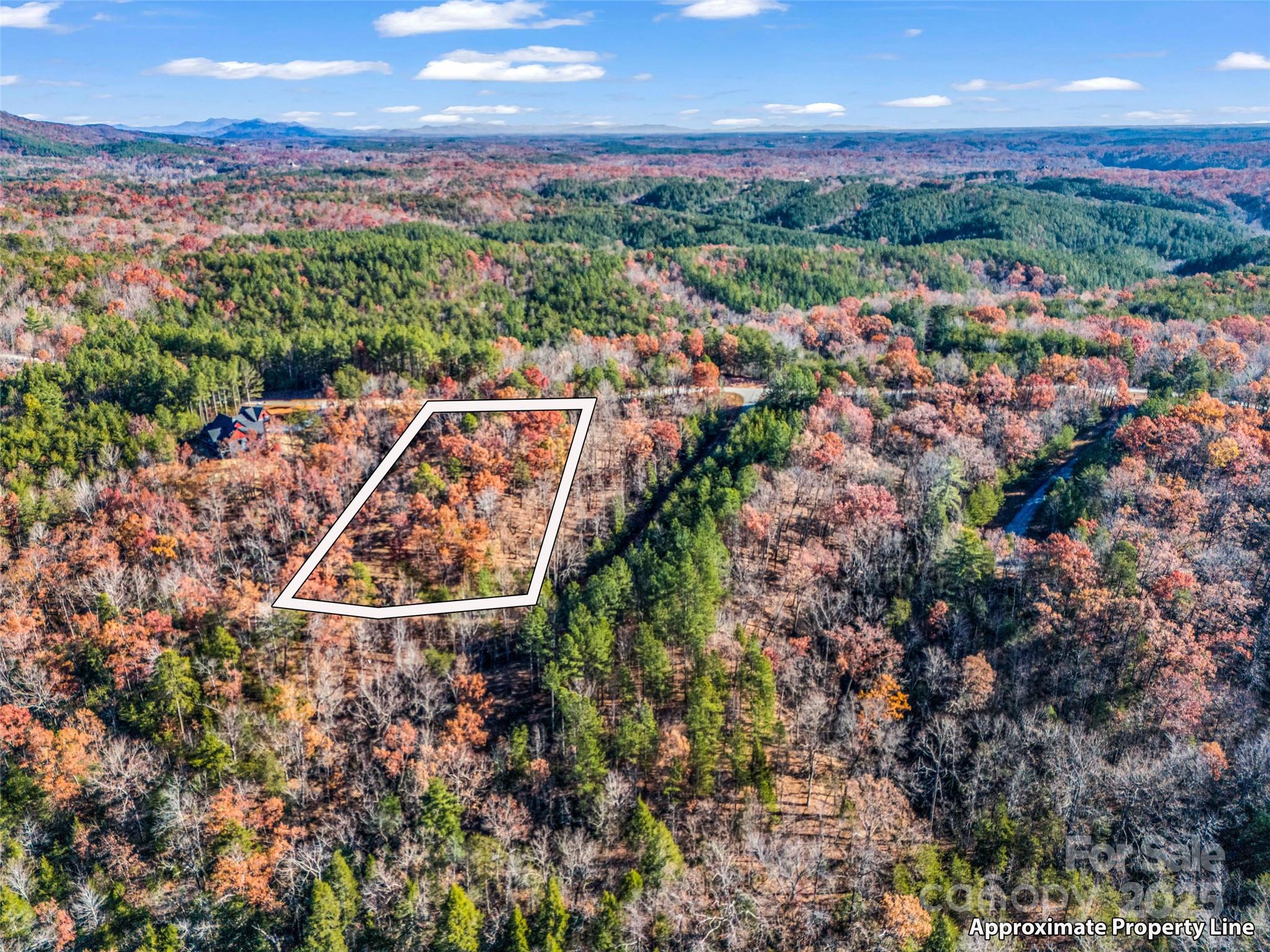 30 Deep Gap Farm Road East Mill Spring, NC 28756 - Photo 10 of 18 an aerial view of a house with a yard
