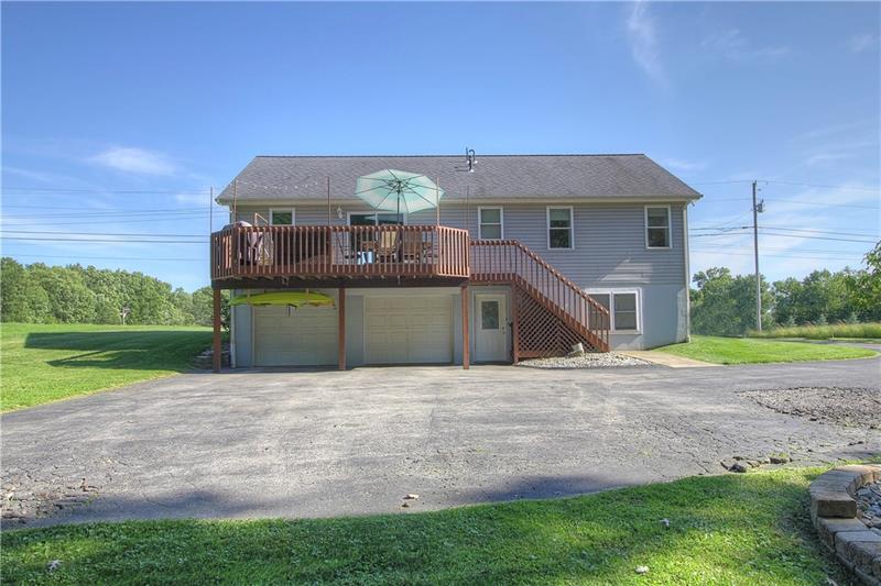 132 Rieger Road Butler, PA 16001 - Photo 21 of 25 The backside of the house gives access to the 2 car integral garage, with plenty of room to turn around in the large driveway