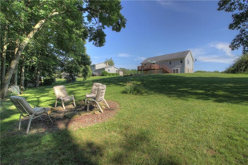 132 Rieger Road Butler, PA 16001 - Photo 24 of 25 The firepit is ready for summer enjoyment