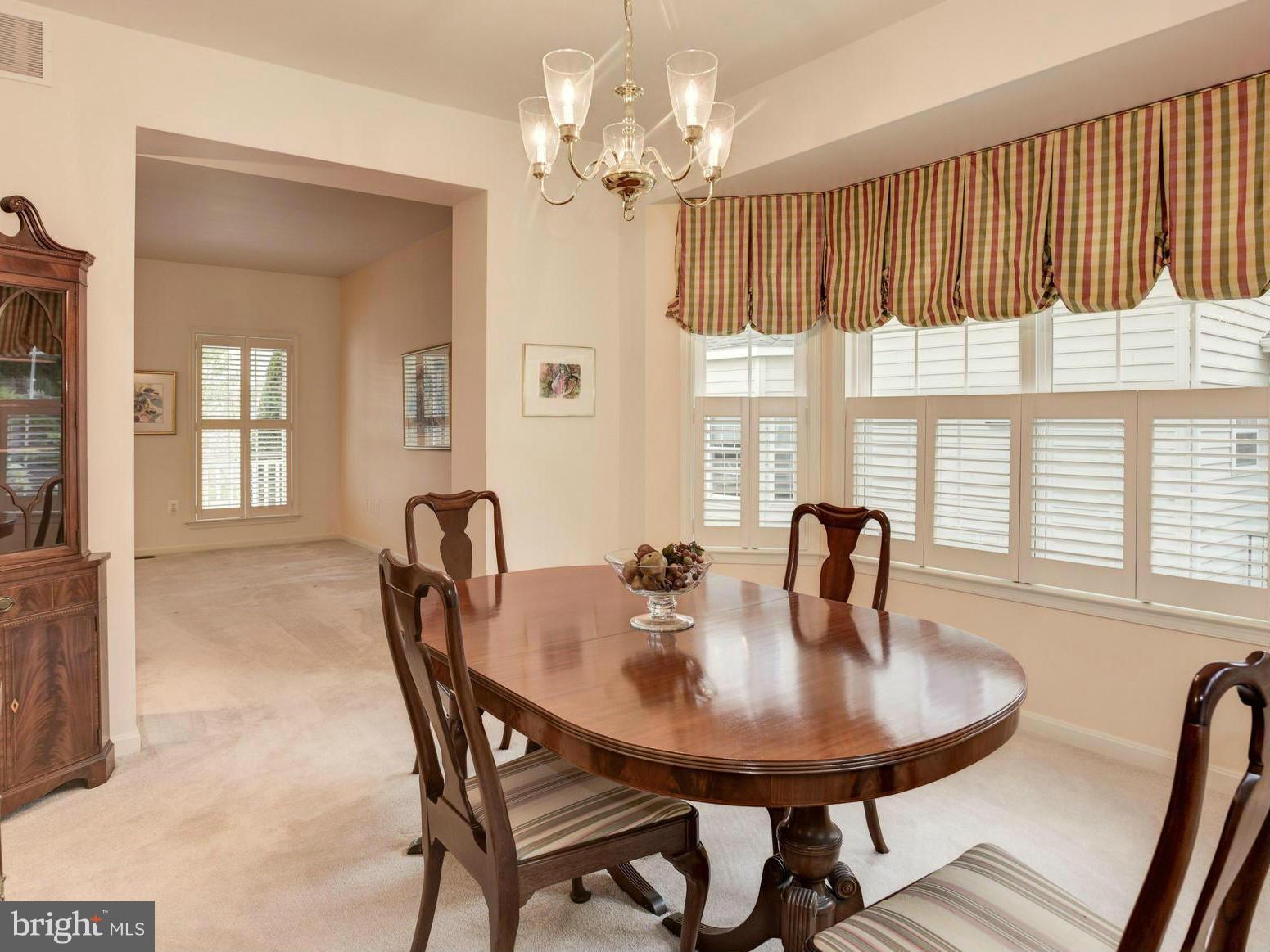 3923 Forest Valley Road Baltimore, MD 21234 - Photo 9 of 30 DINING ROOM WITH BAY WINDOW