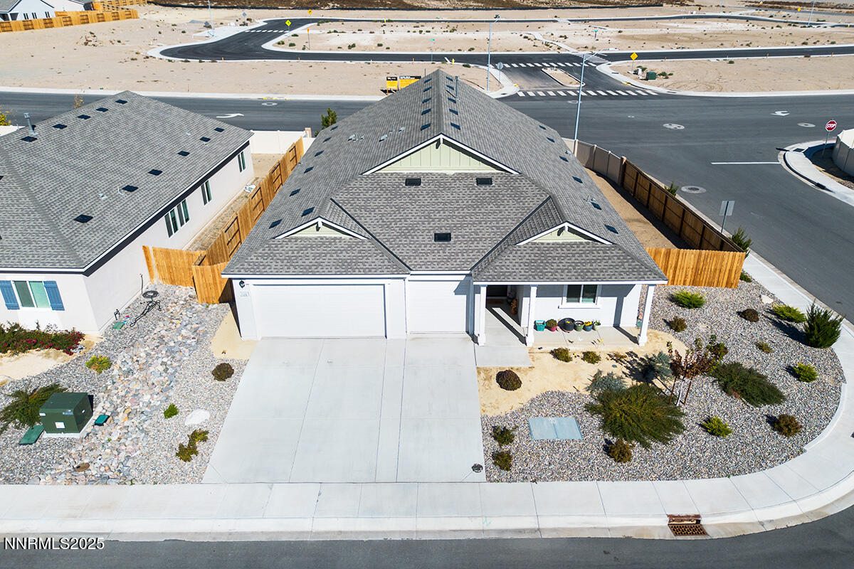 720 Butte Crk Road Dayton, NV 89403 - Photo 3 of 25 an aerial view of a house with a swimming pool