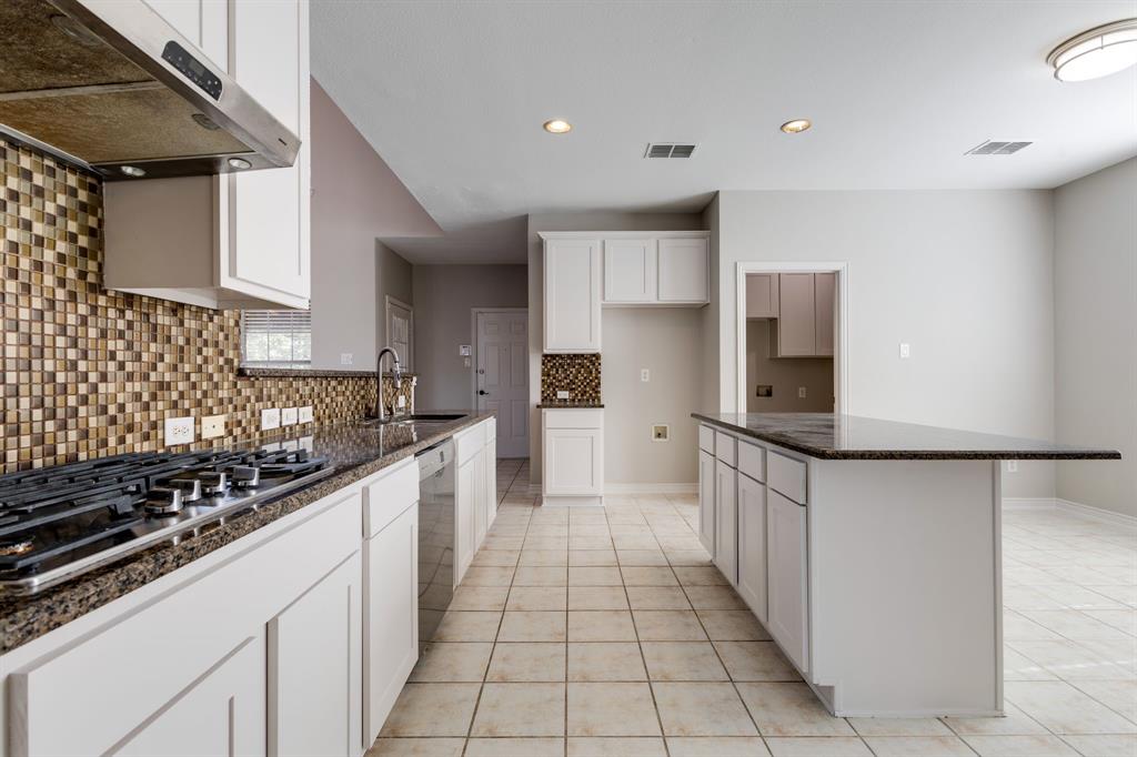 3008 Chippenham Drive Plano, TX 75093 - Photo 9 of 25 a kitchen with stainless steel appliances a sink stove and cabinets