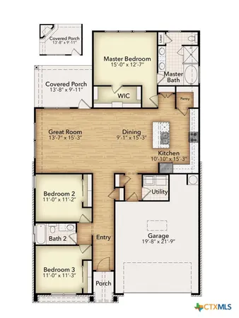 $324,999 | 7320 Hammermill Lane, Temple, TX 76502