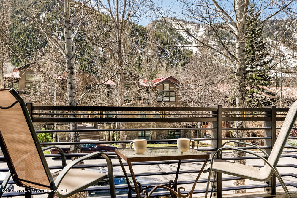 926 East Durant Avenue, Unit 3 Aspen, CO 81611 - Photo 18 of 20 a view of a chairs and table on the roof