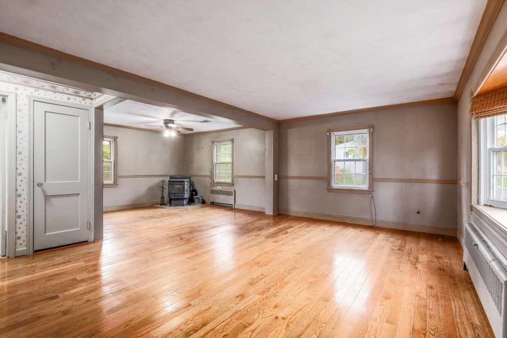 20 Flagg Street Boylston, MA 01505 - Photo 30 of 39 a view of empty room with wooden floor and fan