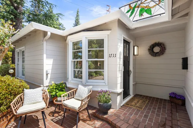 a view of house with patio
