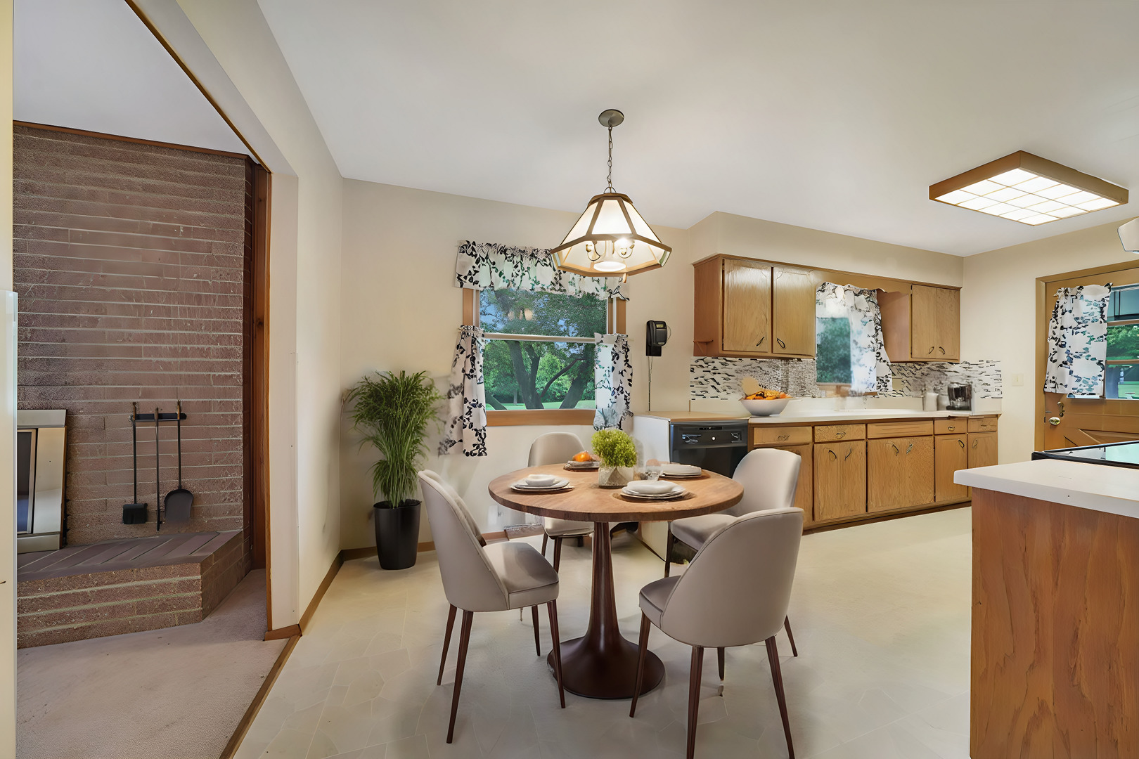 10626 North Grove Road Sycamore, IL 60178 - Photo 11 of 28 a view of a dining room with furniture and window