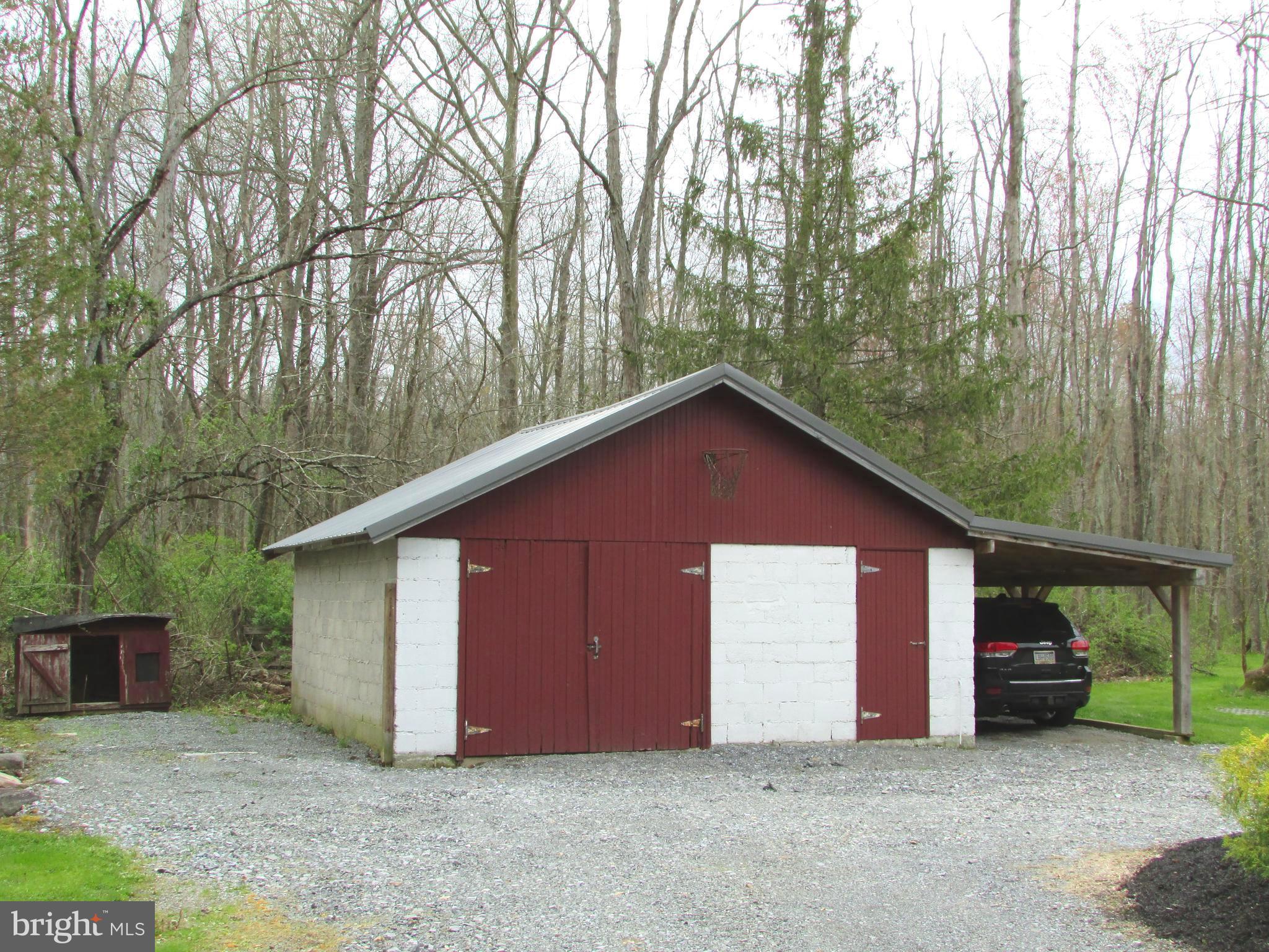 662 Bertolet Mill Road Oley, PA 19547 - Photo 34 of 34 Garage with Carport