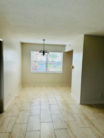 a view of empty room