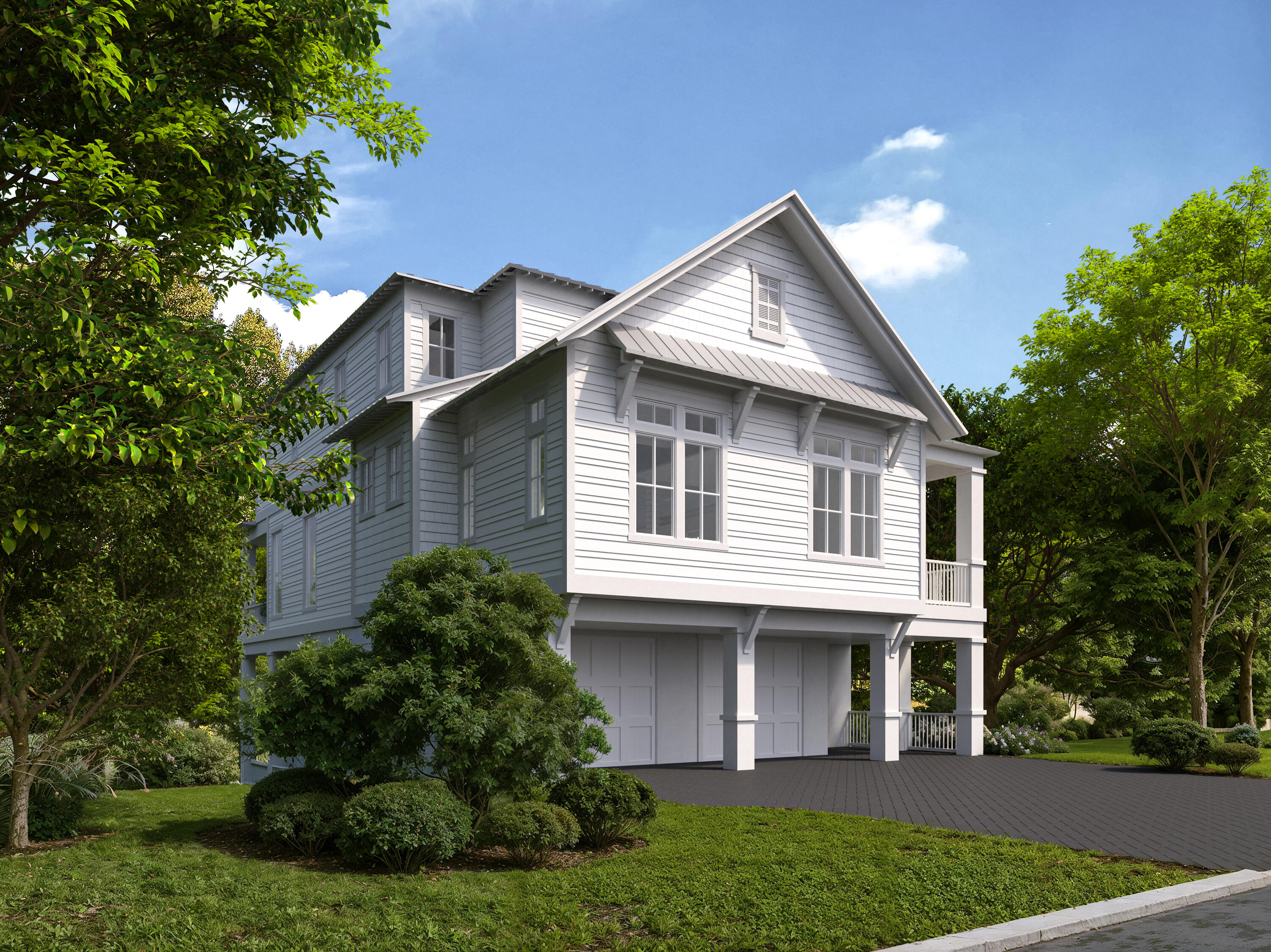 91 North Bishop Road Santa Rosa Beach, FL 32459 - Photo 2 of 5 a view of outdoor space yard and house