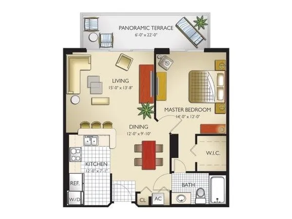 $2,560 | 16900 North Bay Road, Unit 21005, Sunny Isles Beach, FL 33160