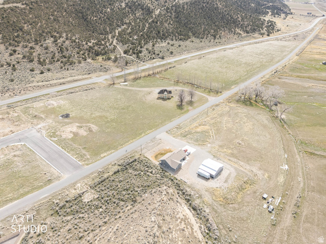1331 South Lowry Hl Road Manti, UT 84642 - Photo 50 of 56 Aerial view of property and surrounding area from the northwest corner