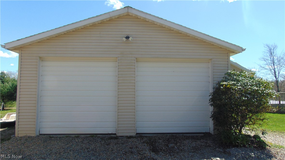 73881 Henderson Ridge Road St. Clairsville, OH 43950 - Photo 14 of 38 Garage with two overhead doors