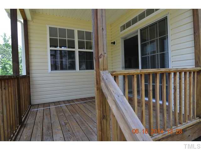 5841 Parkchester Road Raleigh, NC 27616 - Photo 6 of 8 a view of deck with a large window