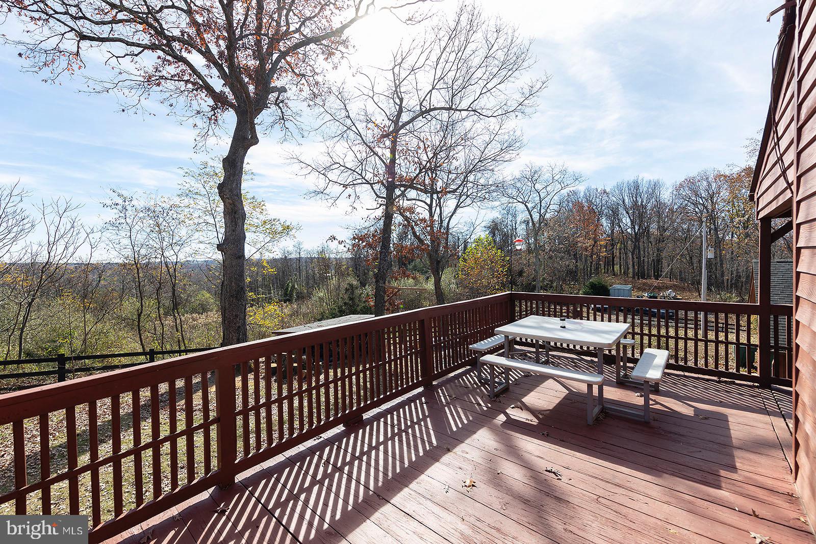1100 Fishel Road Winchester, VA 22602 - Photo 35 of 74 Rear Deck looking East