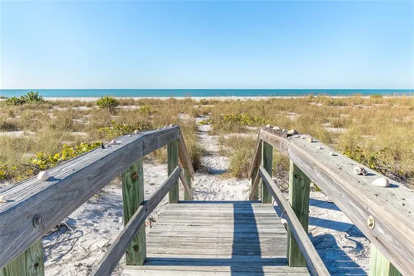 a view of ocean from a balcony