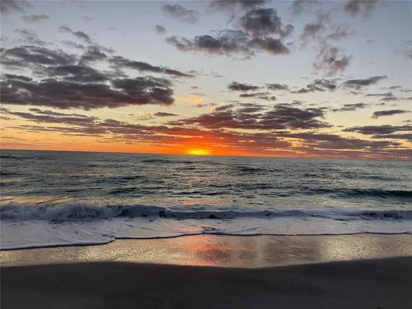 a view of beach and ocean