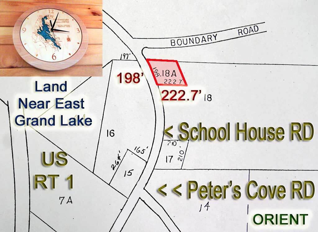 Lot 18 School House Road Orient, ME 04471 - Photo 3 of 22 cheap-me-land-near-lake