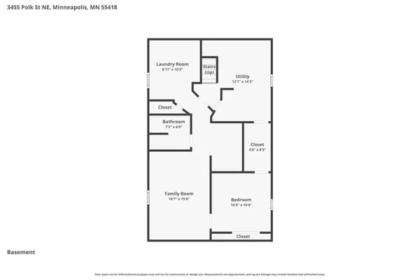 $339,900 | 3455 Polk Street Northeast, Minneapolis, MN 55418