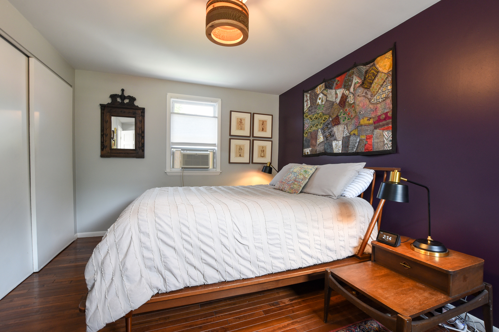 220 East Burlington Street Riverside, IL 60546 - Photo 17 of 31 a bed sitting in a spacious bedroom next to a window
