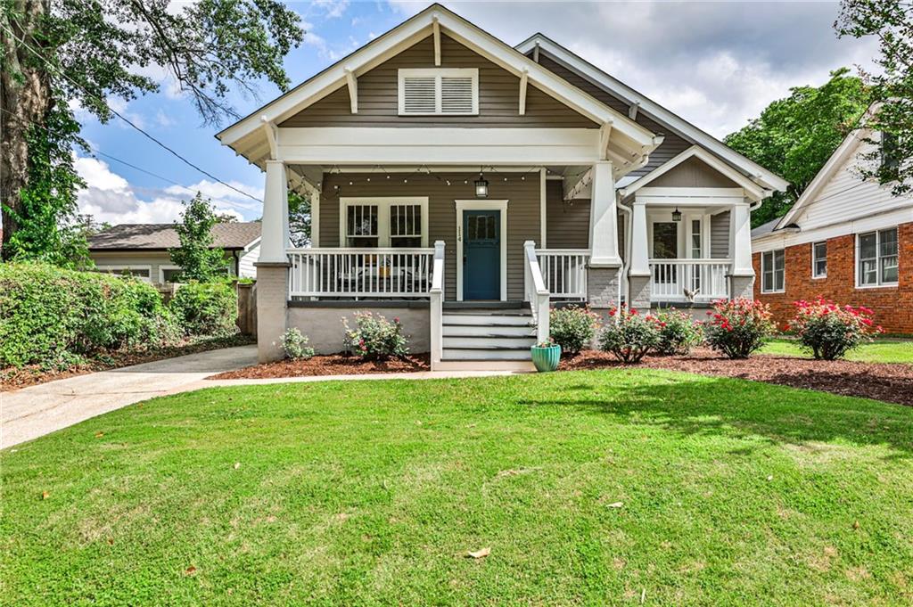 114 East Hill Street Decatur, GA 30030 - Photo 1 of 1 a front view of a house with garden