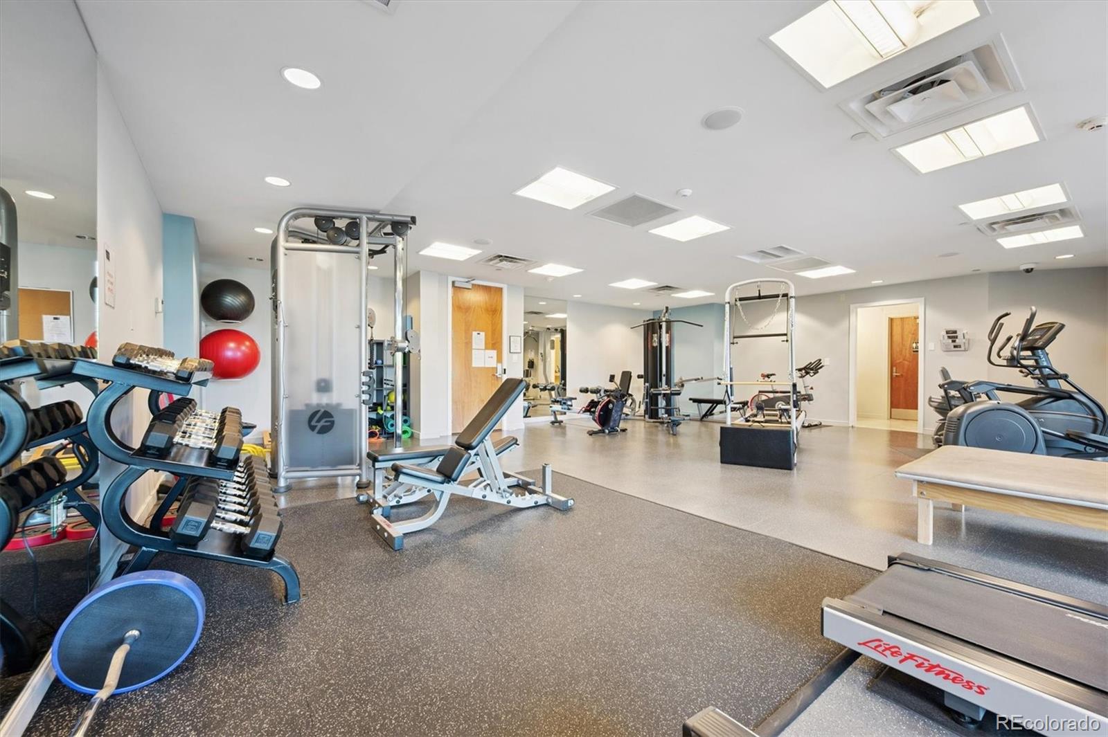 333 South Monroe Street, Unit 310 Denver, CO 80209 - Photo 32 of 33 a view of a room with gym equipment