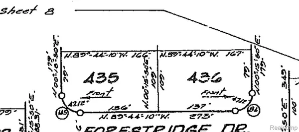 $3,400 | Lot 435-b0 Pineview Drive, Elmira, MI 49730