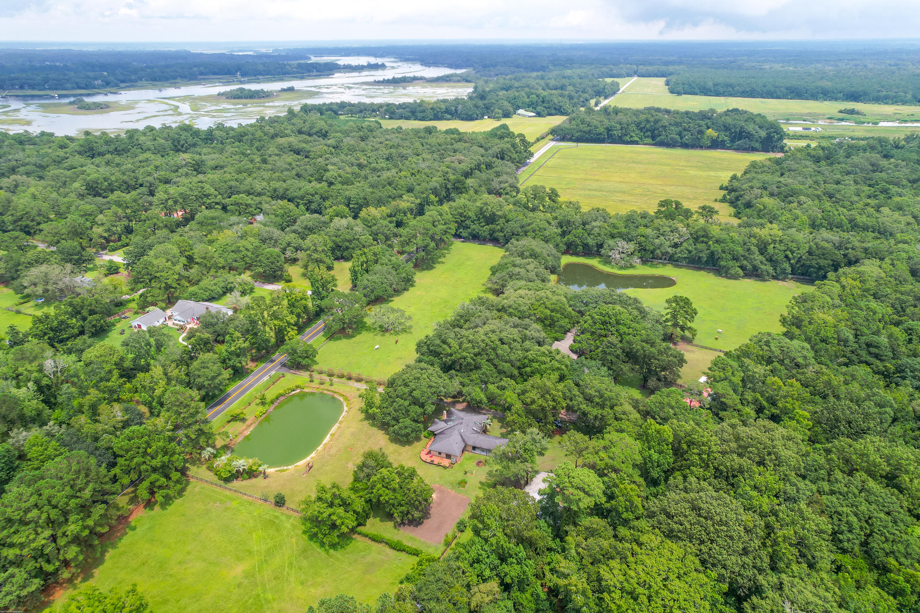 4813 Chisolm Road Johns Island, SC 29455 - Photo 36 of 52 View looking towards the Stono River