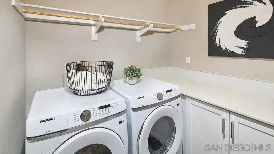 324 Beaker Road San Marcos, CA 92078 - Photo 19 of 19 a view of entryway with washer and dryer