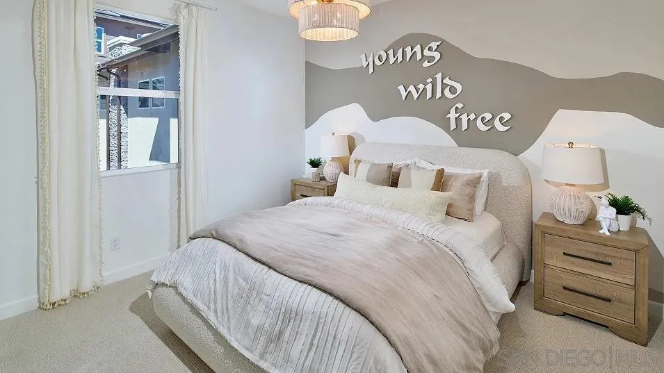 324 Beaker Road San Marcos, CA 92078 - Photo 10 of 19 a bedroom with a bed and a painting on the wall