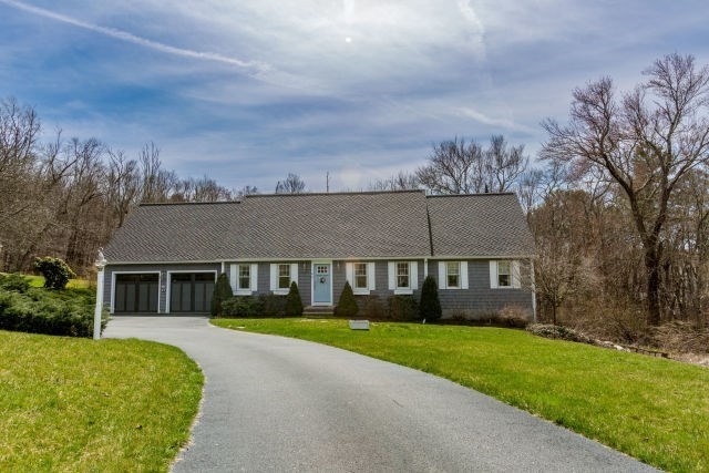 front view of house with a yard