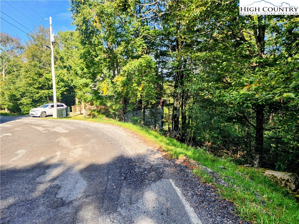 a view of a backyard of a house
