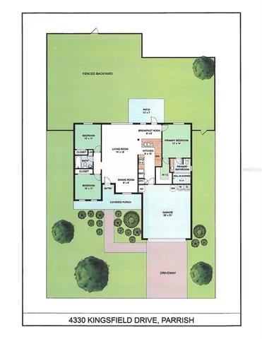 $320,000 | 4330 Kingsfield Drive, Parrish, FL 34219