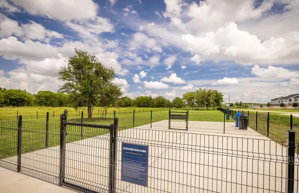 a view of a lake with a yard