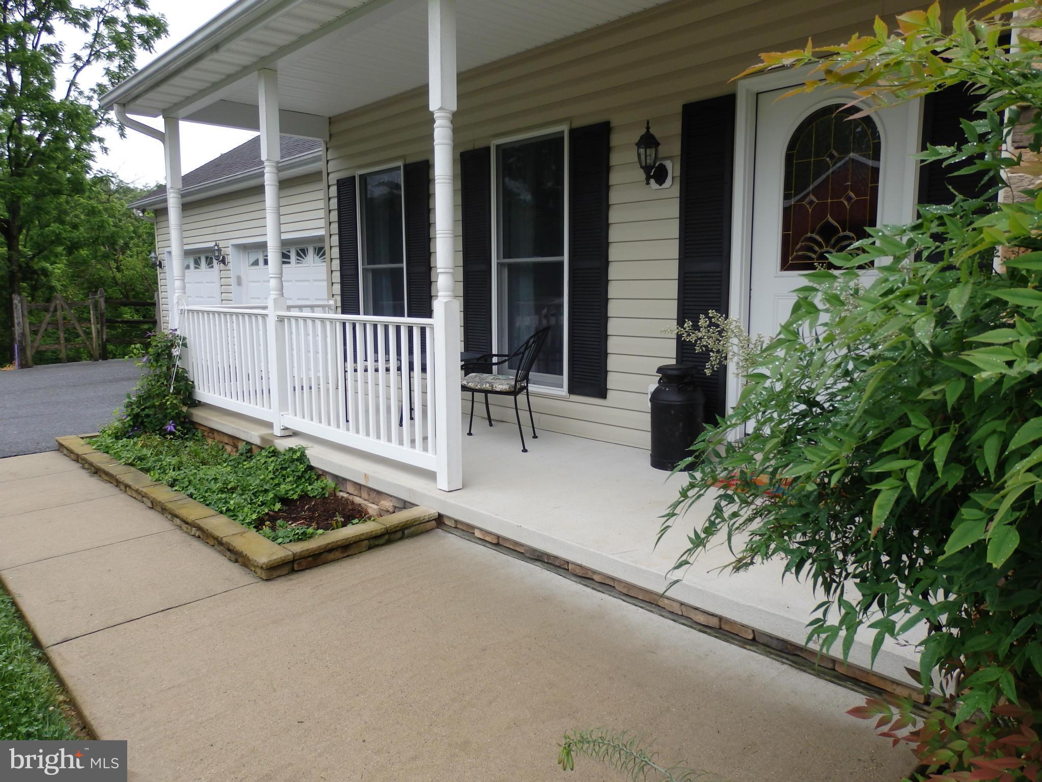 10013 Kelly Road Frederick, MD 21701 - Photo 20 of 23 Front walkway and covered front porch