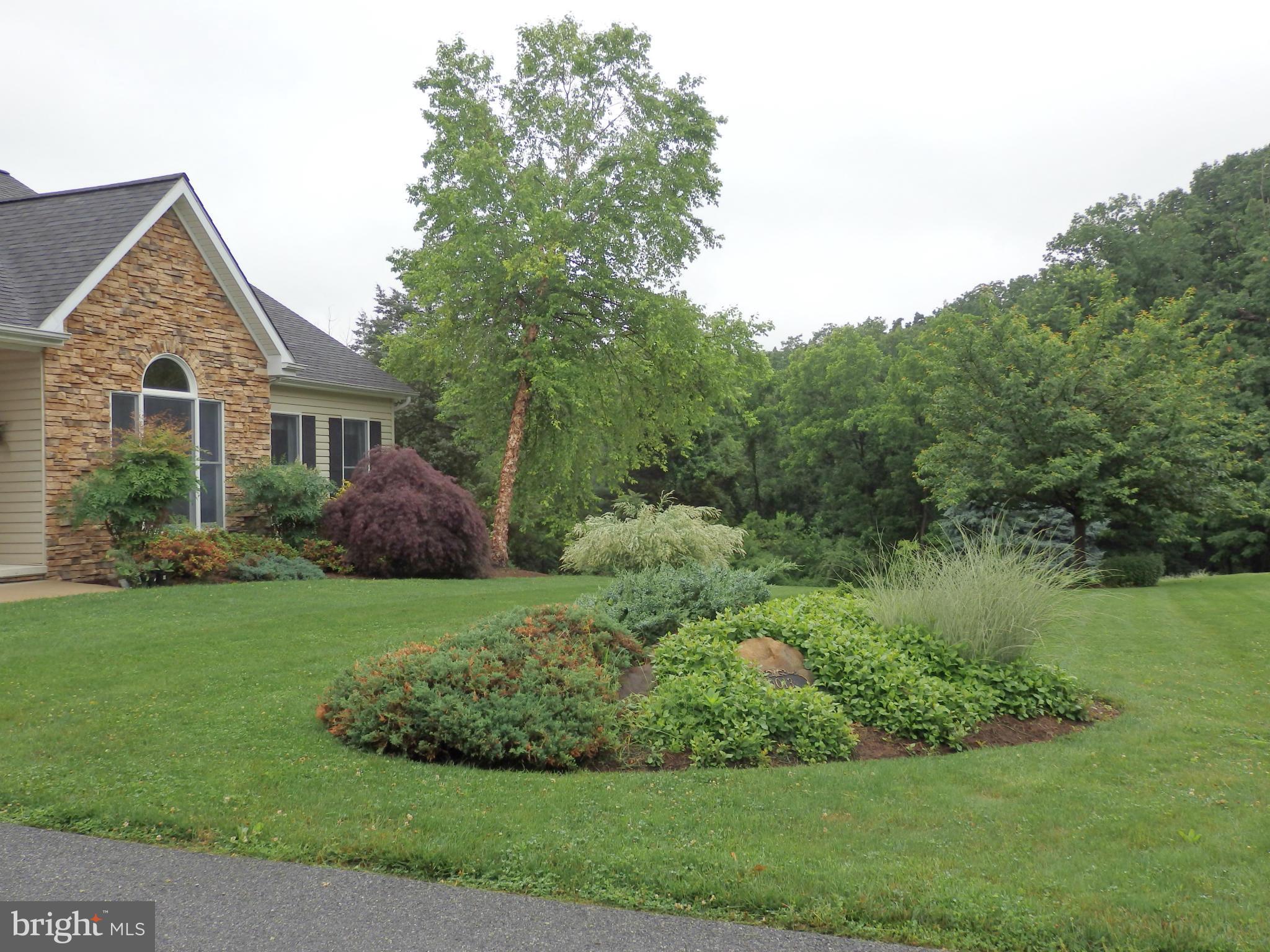 10013 Kelly Road Frederick, MD 21701 - Photo 21 of 23 View of exquisite landscaping on 2 acre lot