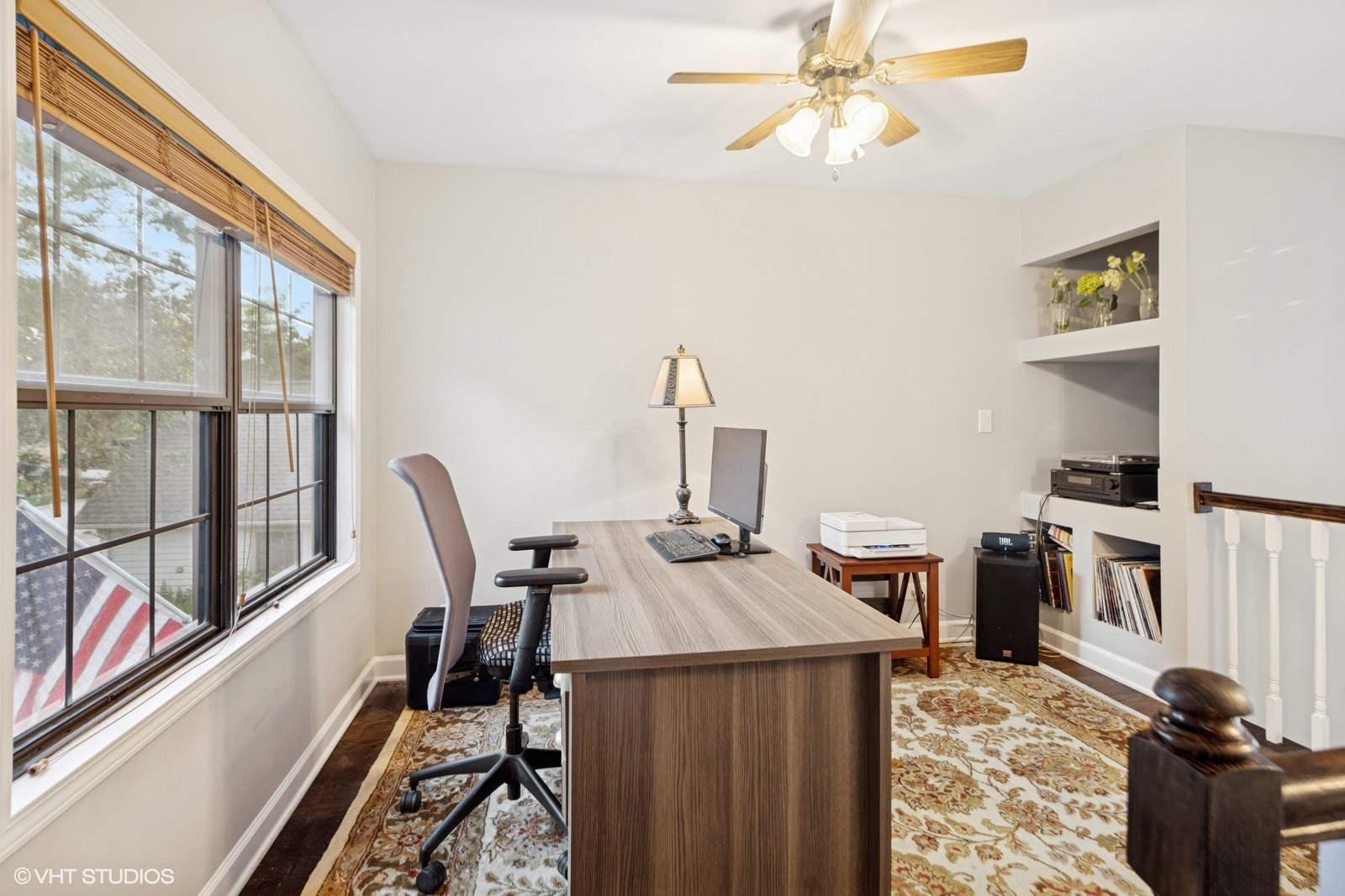 199 Springdale Lane Bloomingdale, IL 60108 - Photo 26 of 70 a view of a workspace with furniture and a window