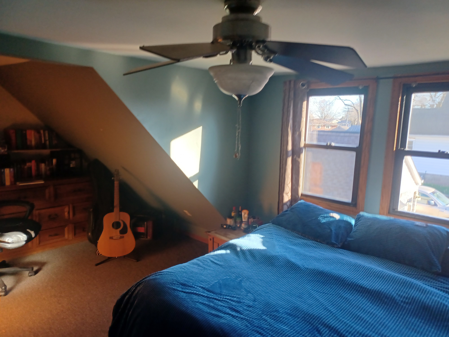 206 South Stott Street Genoa, IL 60135 - Photo 13 of 18 a bedroom with a bed and window
