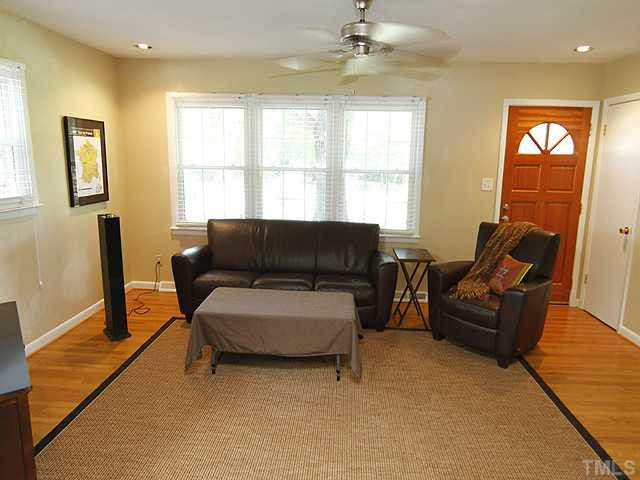 1812 Euclid Road Durham, NC 27713 - Photo 2 of 13 a living room with furniture and a window