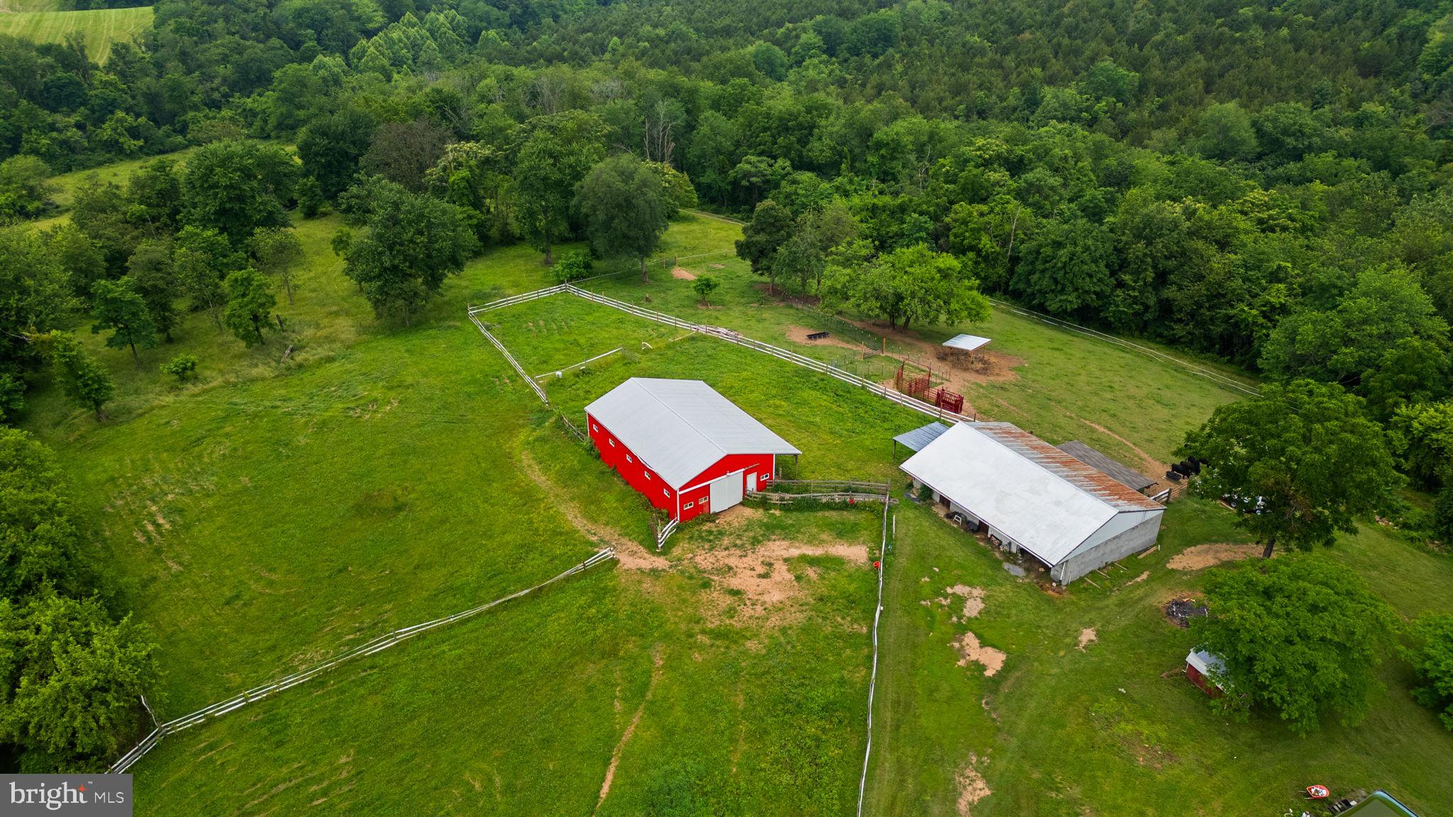 10110 Old Liberty Road Frederick, MD 21701 - Photo 43 of 65 an aerial view of a tennis ground