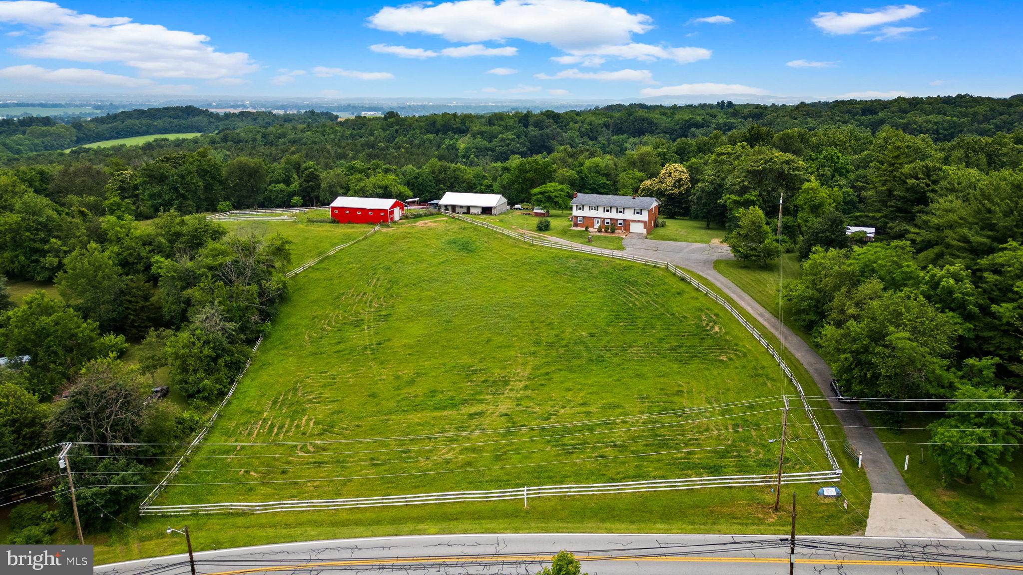 10110 Old Liberty Road Frederick, MD 21701 - Photo 44 of 65 a view of outdoor space yard and mountain view in back